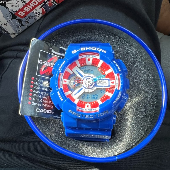 Captain America, G-Shock Casio New never used - Picture 8 of 9